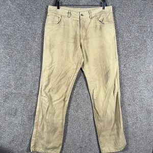 Patagonia Men's 34x33 Hemp‎ Overstone Pants Casual Trousers Heavily Stained